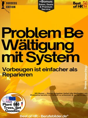 cover image of Problembewältigung mit System – Vorbeugen ist einfacher als Reparieren